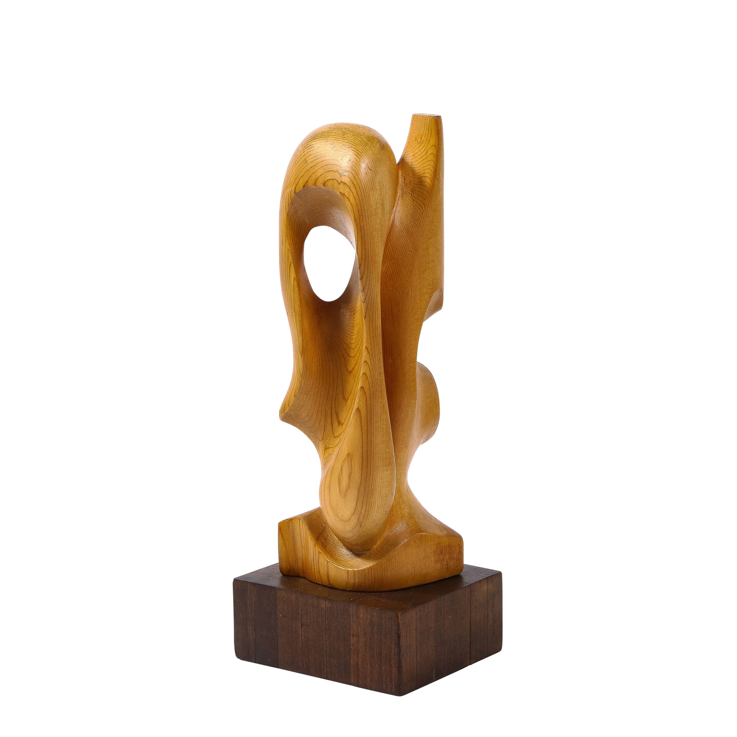 ビンテージ　70s wood sculpture オリーブ ビンテージ 70s wood sculpture オリーブ